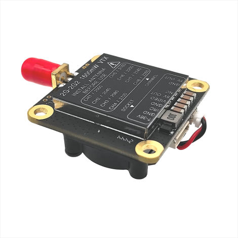 FLYTO 2.2G VRX/VTX 1.6W/3.5W Analog Video Transmission Transmitter and Receiver (FatShark Mount)